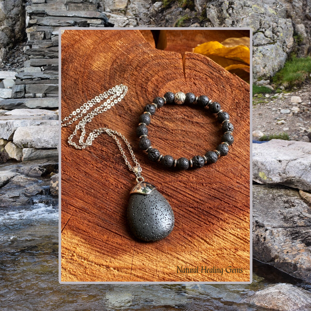 Lava healing shop